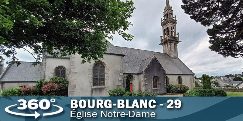 Visite virtuelle de l'église Notre-Dame de Bourg-Blanc.