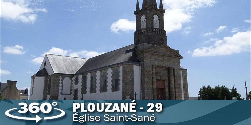 Visite virtuelle de l'église de Plouzané.