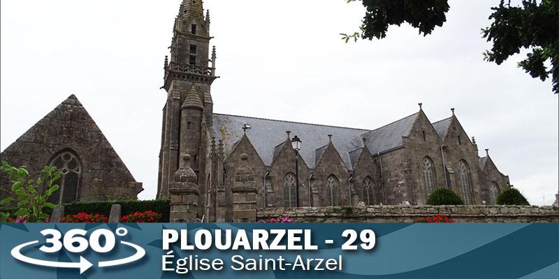 Visite virtuelle de l'église de Plouarzel.