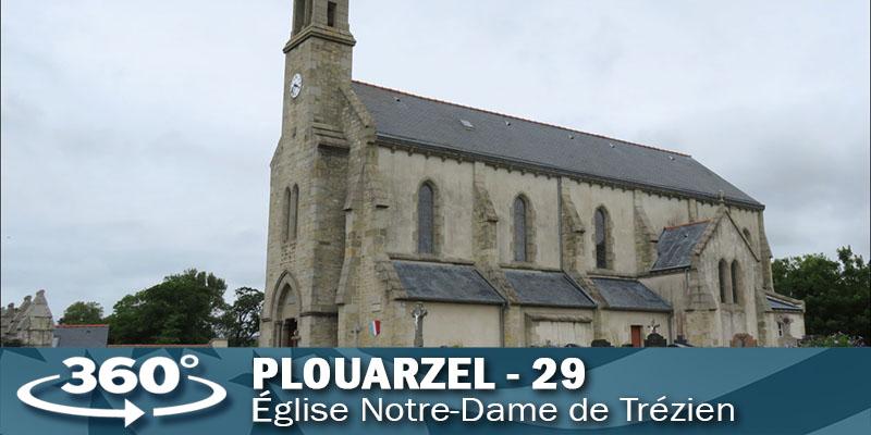 Visite virtuelle de l'église de Trézien.