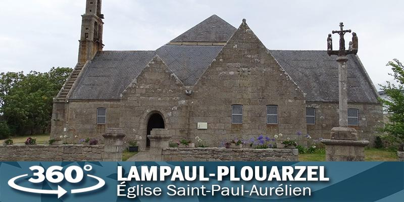 Visite virtuelle de l'église de Lampaul-Plouarzel.