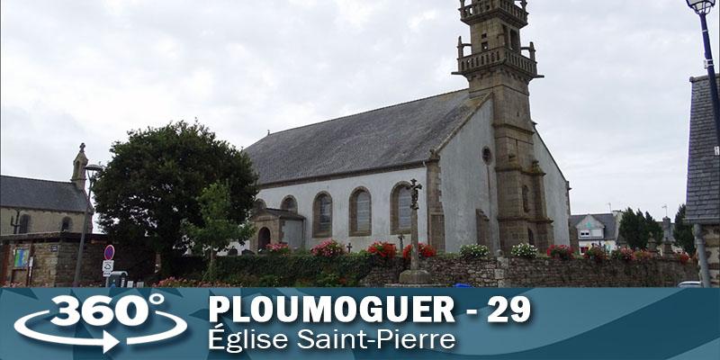 Visite virtuelle de l'église de Ploumoguer.