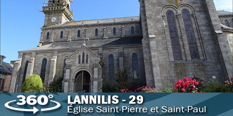 Visite virtuelle de l'église de Lannilis.