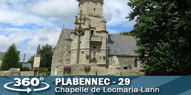 Visite virtuelle de la chapelle de Locmaria à Plabennec.