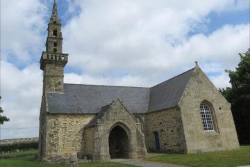 La chapelle de Landouzen au Drennec dans le Finistère.