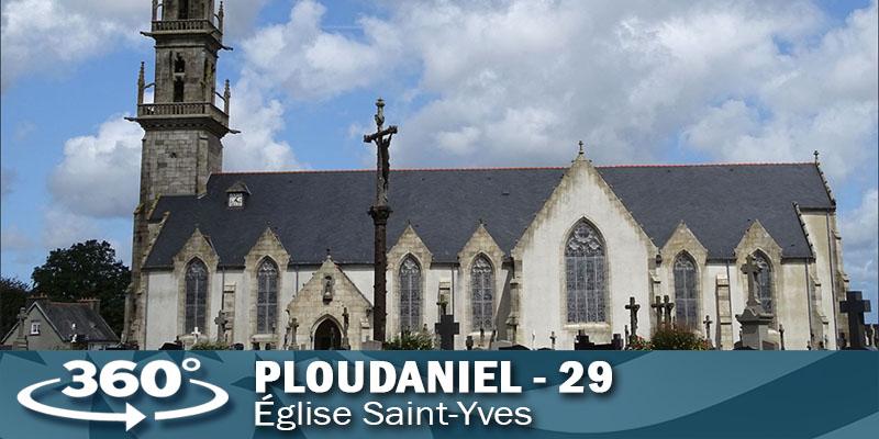 Visite virtuelle de l'église Saint-Yves de Ploudaniel.