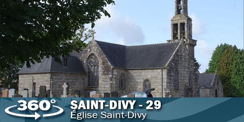 Visite virtuelle de l'église de Saint-Divy.