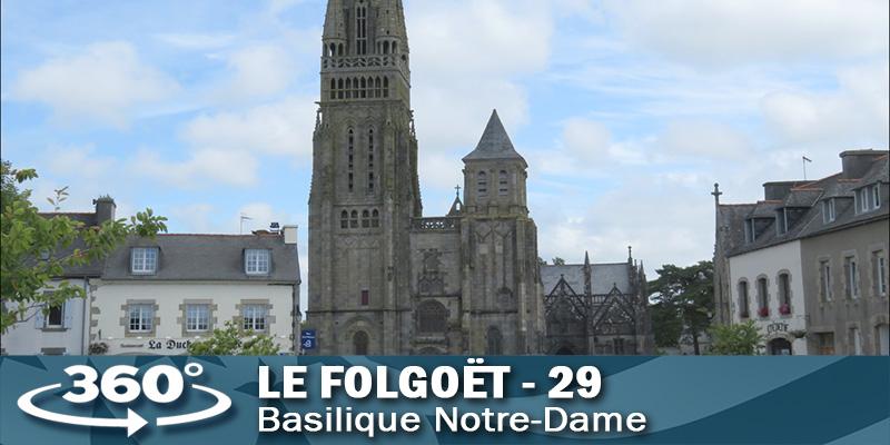 Visite virtuelle de la Basilique du Folgoët.