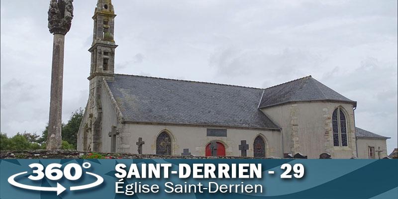 Visite virtuelle de l'église Saint-Derrien de Sainr-Derrien.