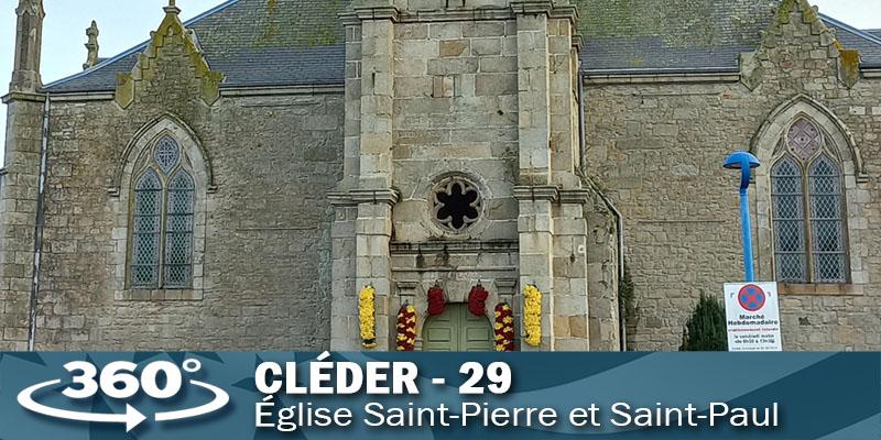 Visite virtuelle de l'église de Cléder.