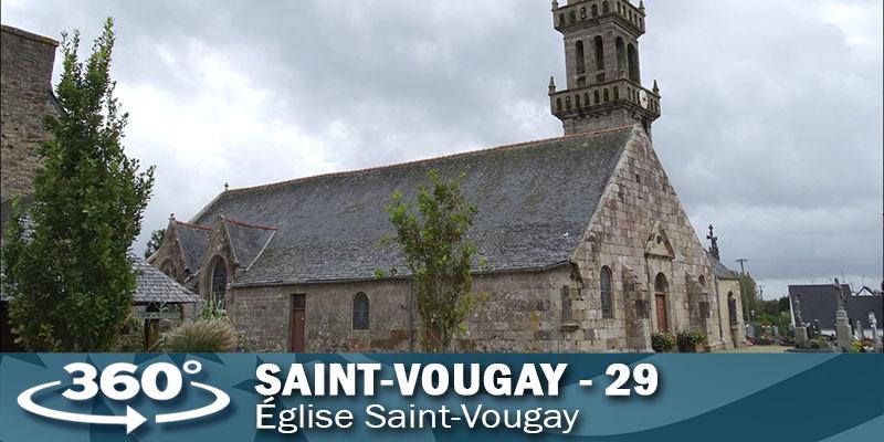 Visite virtuelle de l'église de Saint-Vougay.