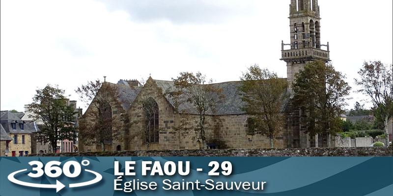 Visite virtuelle de l'église Saint-Sauveur du Faou.