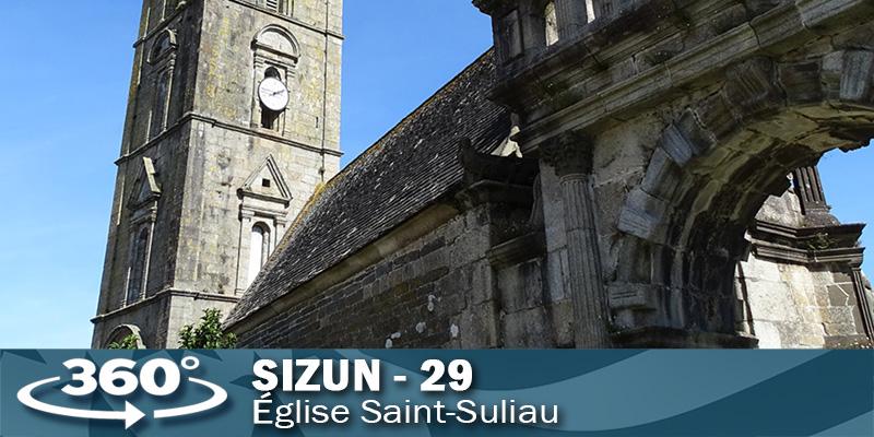 Visite virtuelle de l'église de Sizun.