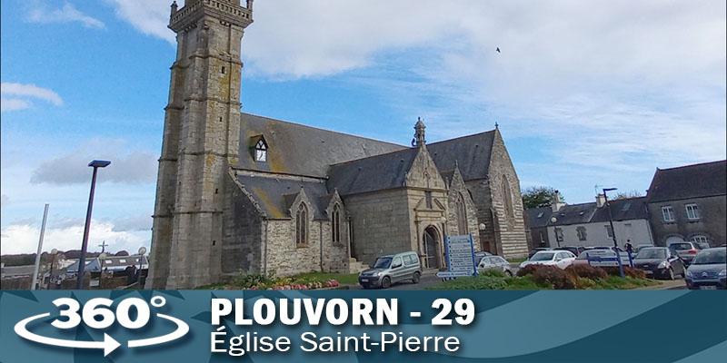 Visite virtuelle de l'église de Plouvorn.