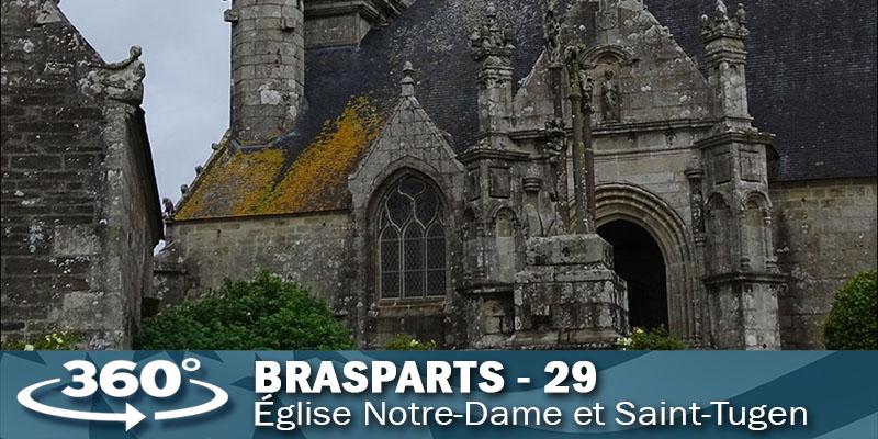 Visite virtuelle de l'église Notre-Dame et Saint-Tugen de Brasparts.