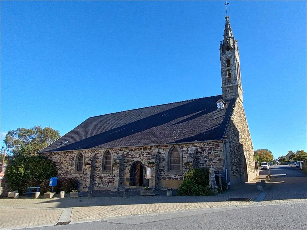 L'église Sainte-Anne de Lanvéoc dans le Finistère.