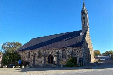 L'église Sainte-Anne de Lanvéoc dans le Finistère.