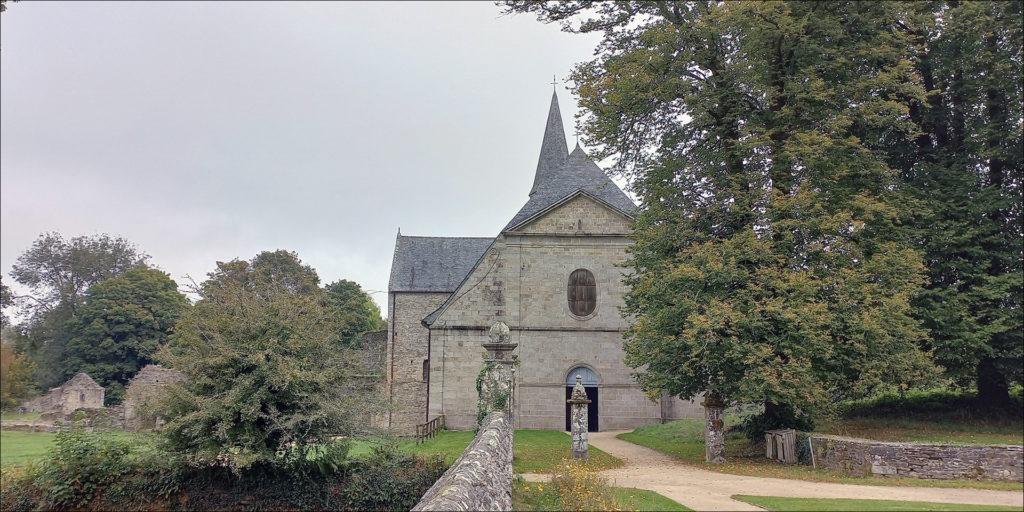 L'abbaye du Relec à Plounéour-Ménez dans le Finistère.