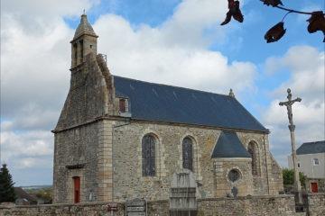 L'église de Sainte-Sève dans le Finistère.
