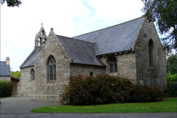 La chapelle Sainte-Pétronille à Ploudaniel dans le Finistère.