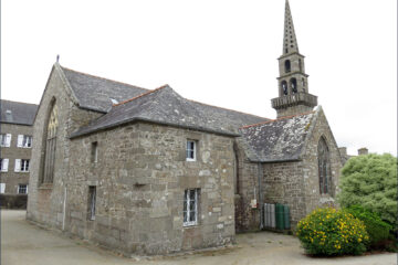 L'église Notre-Dame à Brélès dans le Finistère.