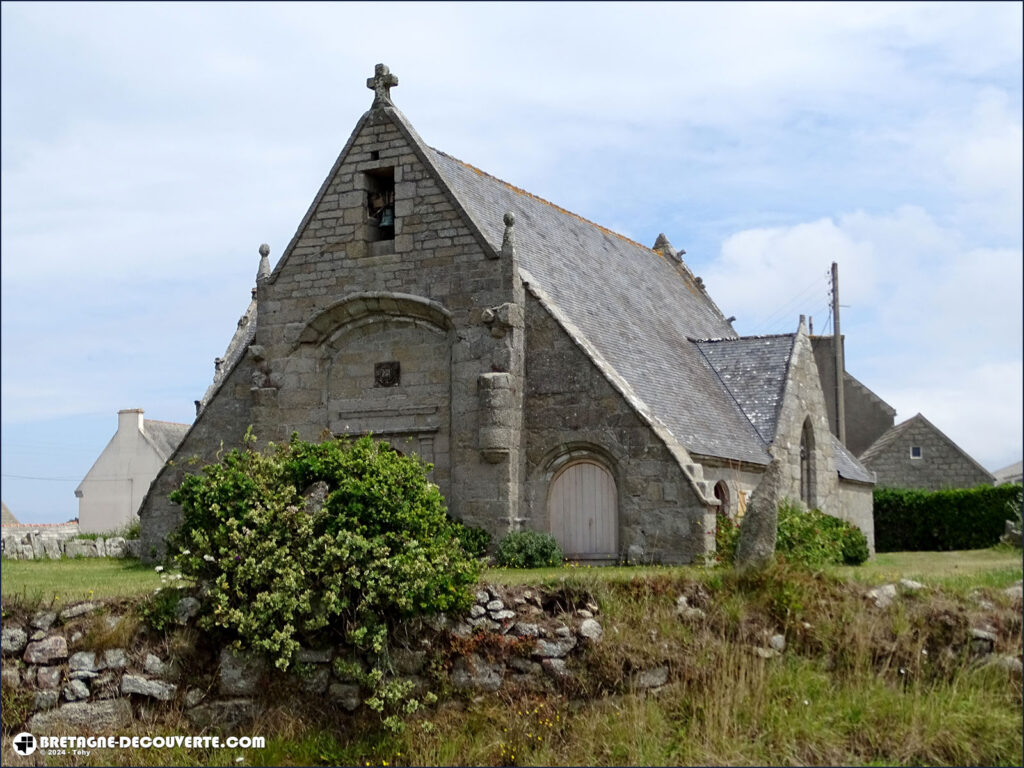 La chapelle Saint-Égarec à Kerlouan.