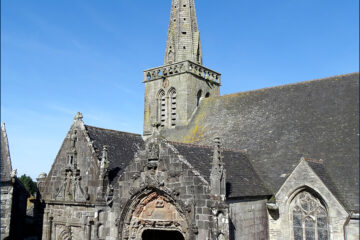 L'église Saint-Salomon de La Martyre dans le Finistère.