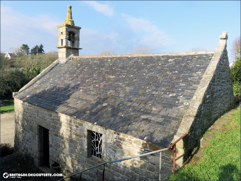 La chapelle Saint-Gildas à Lanildut.