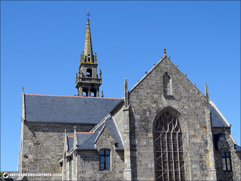 L'église Sainte-Croix du Conquet dans le Finistère.