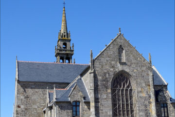 L'église Sainte-Croix du Conquet dans le Finistère.