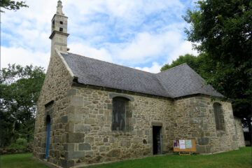 La chapelle de Loc Mazé au Drennec dans le Finistère.