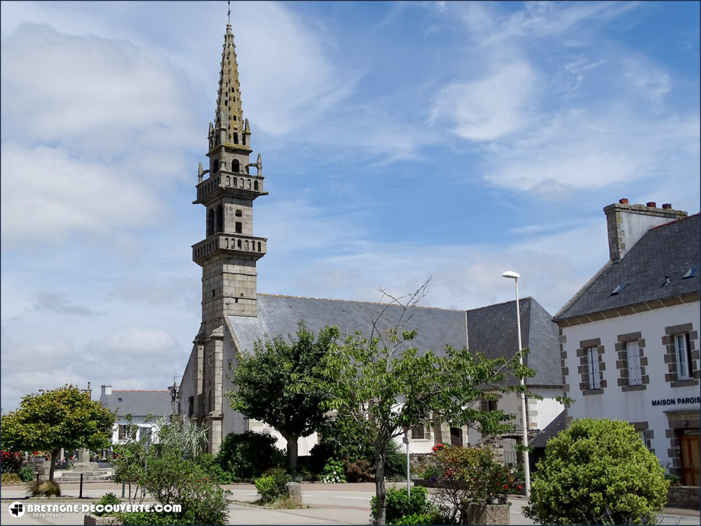 Église Notre-Dame de Lanvénec à Locmaria-Plouzané.