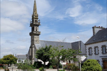 Église Notre-Dame de Lanvénec à Locmaria-Plouzané.