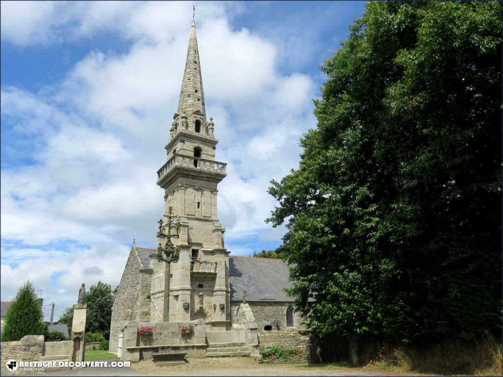 La chapelle de Locmaria à Plabennec dans le Finistère.