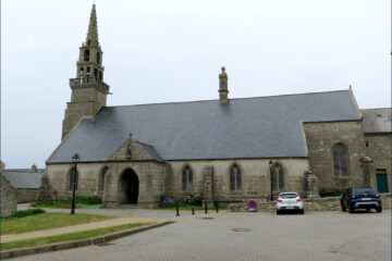 Églis Saint-Budoc de Porspoder dans le Finistère.