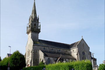 L'église Saint-Nicolas de Saint-Thonan dans le Finistère.