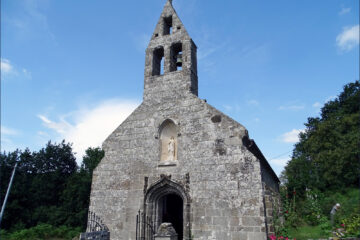 Chapelle Notre-Dame-du Val à Trébabu dans le Finistère.