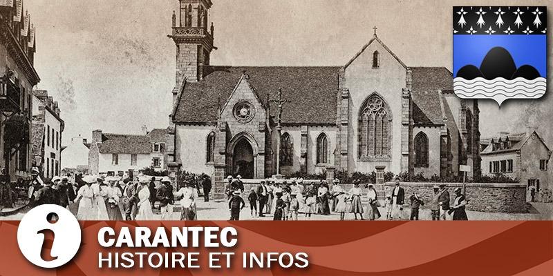 Vignette de la commune de Carantec dans le Finistère.