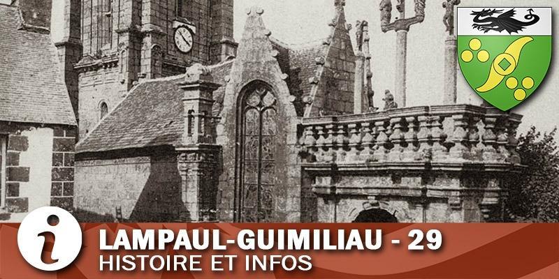 Vignette de la commune de Lampaul-Guimiliau dans le Finistère.