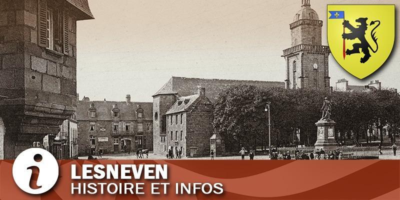 Vignette de la commune de Lesneven dans le Finistère.