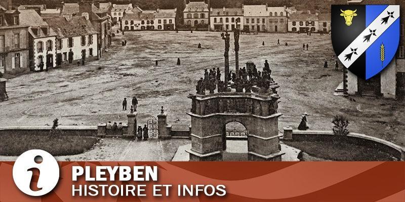 Vignette de la commune de Pleyben dans le Finistère.