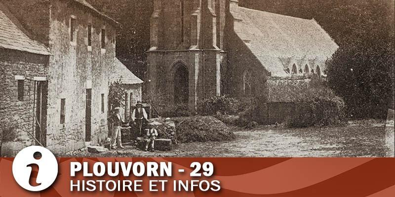Vignette de la commune de Plouvorn dans le Finistère.