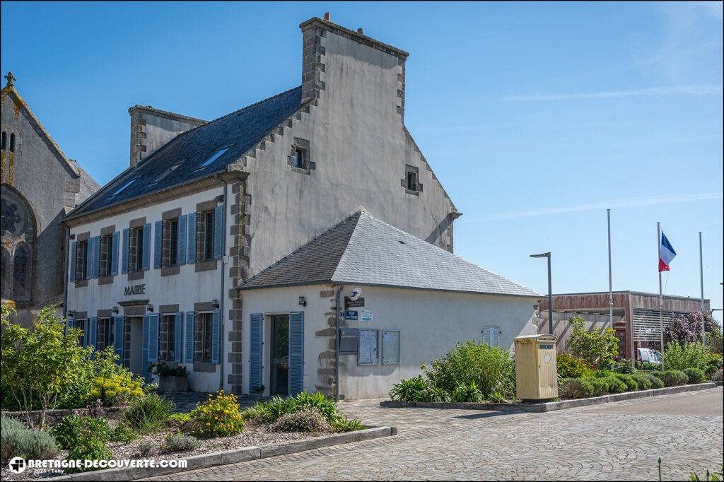 Mairie de la commune de Landunvez dans le Finistère.