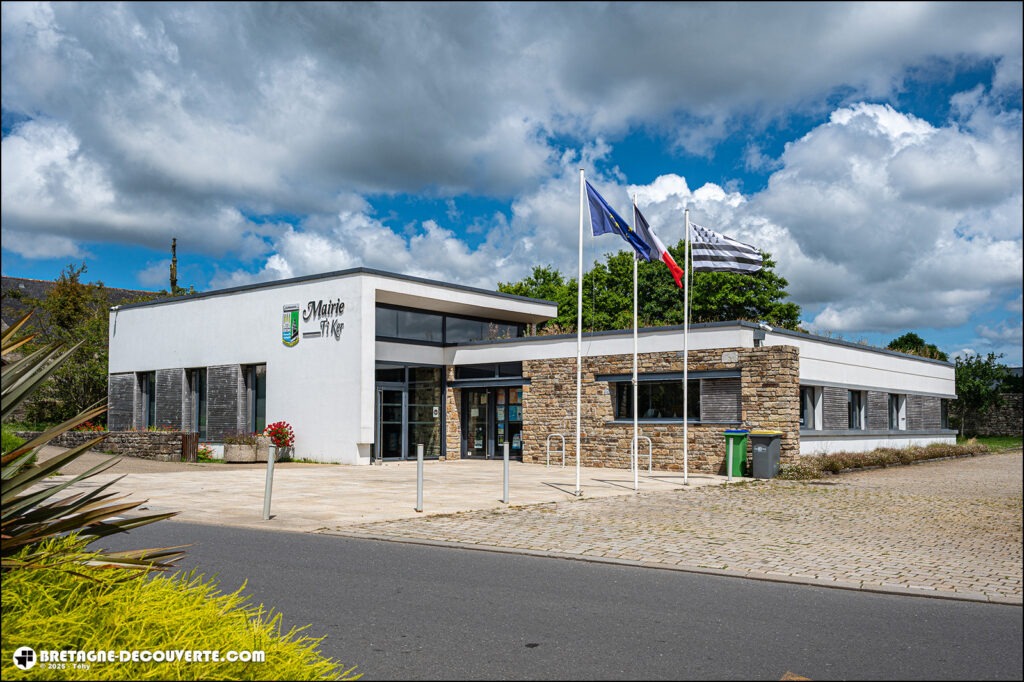 Mairie de la commune de Guipronvel dans le Finistère.