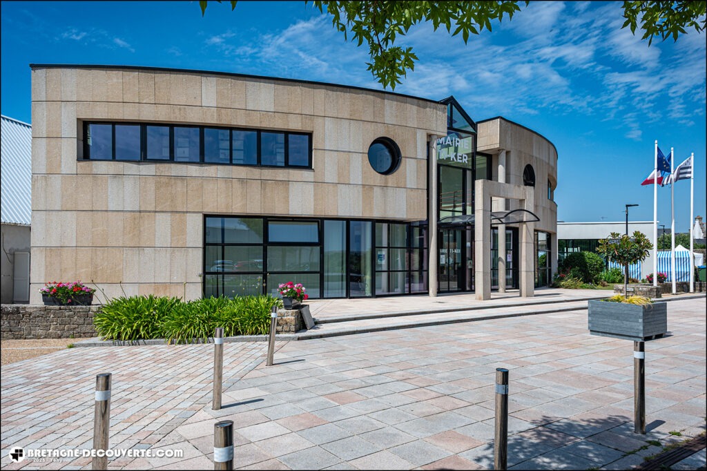 Mairie de la commune de Plouarzel dans le Finistère.