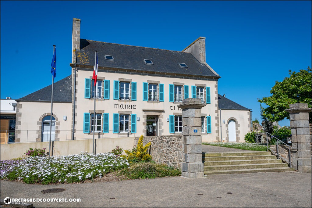 Mairie de la commune de Landéda dans le Finistère.