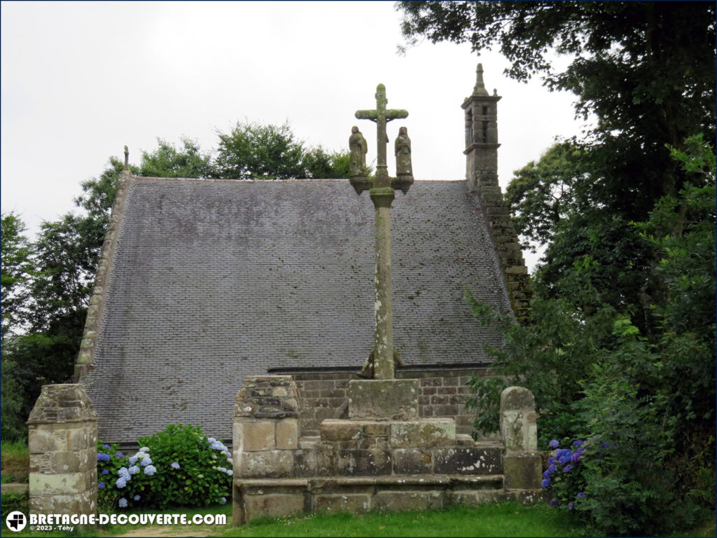 La chapelle Saint-Urfold sur la commune de Bourg-Blanc dans le Finistère
