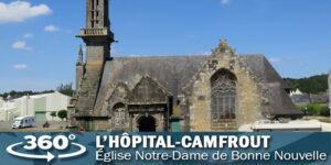 Vignette de l'église Notre-Dame de Bonne Nouvelle à L'Hôpital-Camfrout.