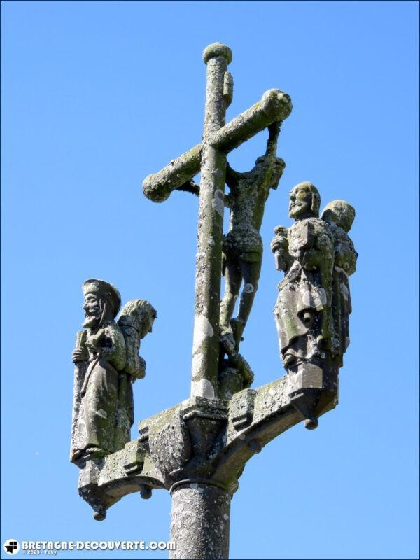 Calvaire de la chapelle Sainte-Catherine à Mespaul.