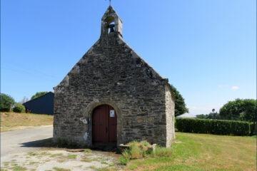 La chapelle Saint-Guénolé sur la commune de Collorec dans le Finistère.